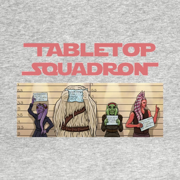 Character Lineup by TabletopSquadron